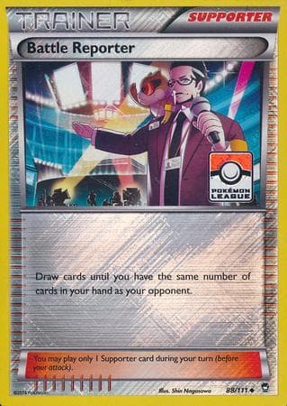 Carta Battle Reporter do set Promos — Pokémon TCG | Bynx