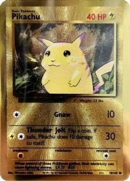 Pikachu - Celebrations Metal Card — Promos