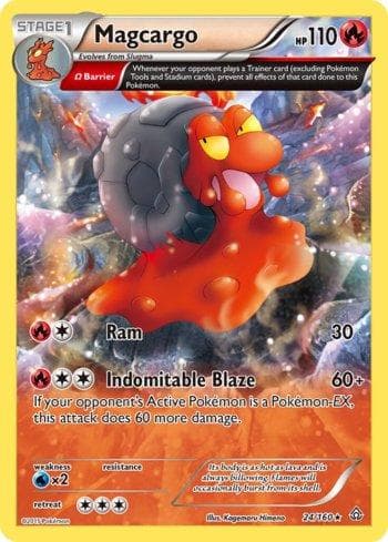 Carta Magcargo 24/160 do set Conflito Primitivo — Pokémon TCG | Bynx