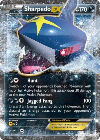 Sharpedo-EX 91 — Conflito Primitivo