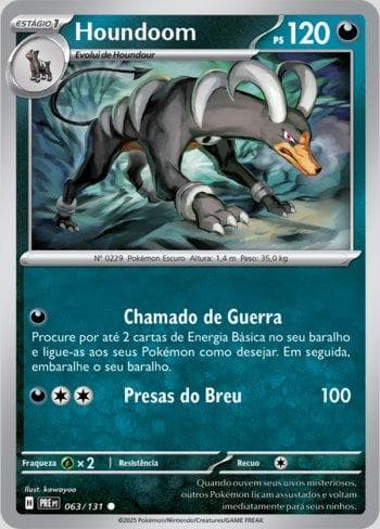 Houndoom 063 — Evoluções Prismáticas