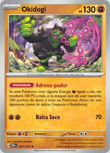 Okidogi 057/131 — Evoluções Prismáticas