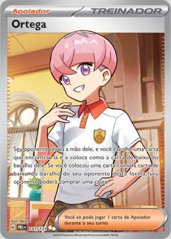 Carta Ortega 141/131 do set Evoluções Prismáticas — Pokémon TCG | Bynx