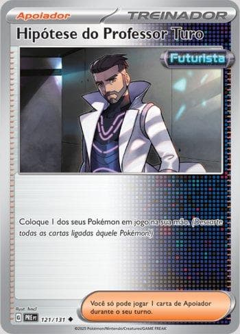 Carta Professor Turo's Scenario 121/131 do set Evoluções Prismáticas — Pokémon TCG | Bynx