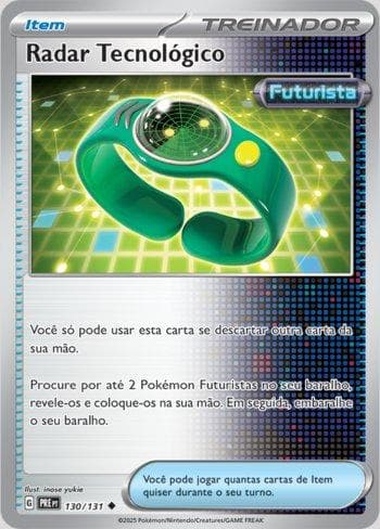 Carta Techno Radar 130/131 do set Evoluções Prismáticas — Pokémon TCG | Bynx