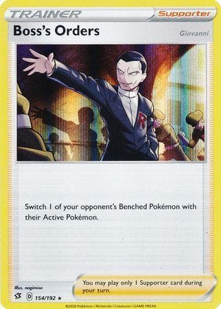 Carta Boss's Orders 154/192 do set Rixa Rebelde — Pokémon TCG | Bynx