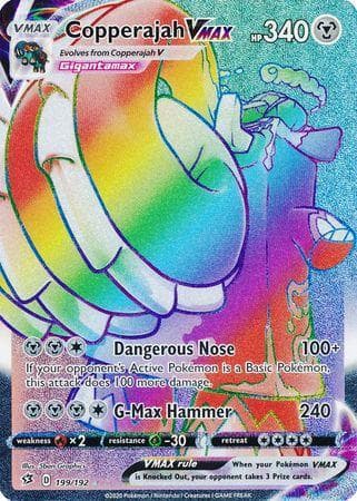 Carta Copperajah-VMAX 199/192 do set Rixa Rebelde — Pokémon TCG | Bynx
