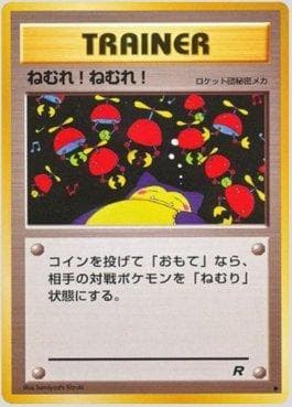 Carta Sleep! 054/65 do set Rocket Gang RG-JP — Pokémon TCG | Bynx