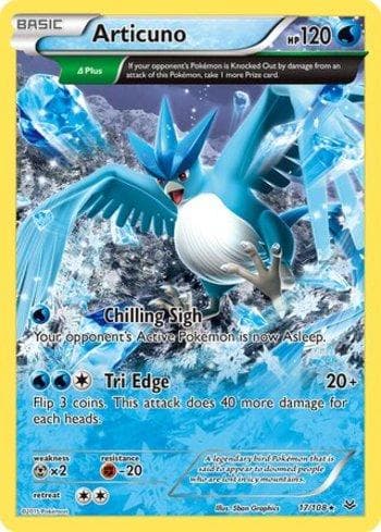 Articuno 017/108 — Céus Estrondosos