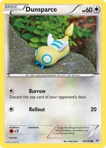 Carta Dunsparce 68/108 do set Céus Estrondosos — Pokémon TCG | Bynx