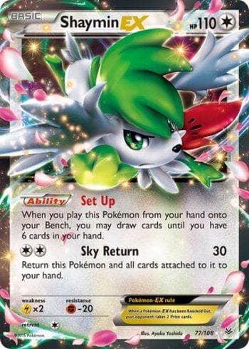 Shaymin-EX 077/108 — Céus Estrondosos