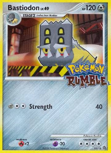 Bastiodon 14/16 — Rumble
