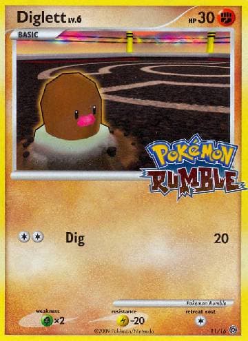 Diglett 11/16 — Rumble