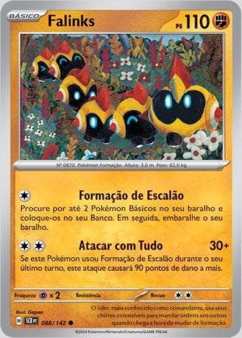 Carta Falinks 088/142 do set Coroa Estelar — Pokémon TCG | Bynx