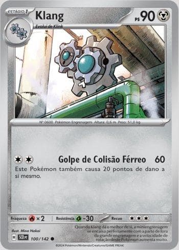 Carta Klang 100/142 do set Coroa Estelar — Pokémon TCG | Bynx