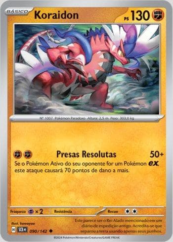 Koraidon 090 — Coroa Estelar
