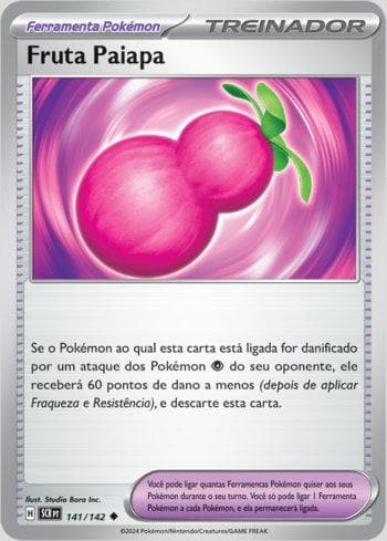 Carta Payapa Berry 141/142 do set Coroa Estelar — Pokémon TCG | Bynx