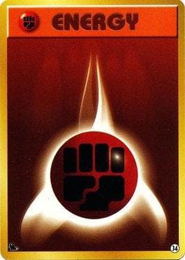 Carta Fighting Energy 34/40 do set Squirtle Deck VHS — Pokémon TCG | Bynx
