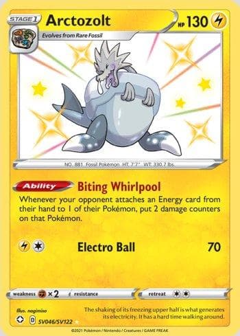 Carta Arctozolt #SV046 do set Destinos Brilhantes (Shiny) — Pokémon TCG | Bynx