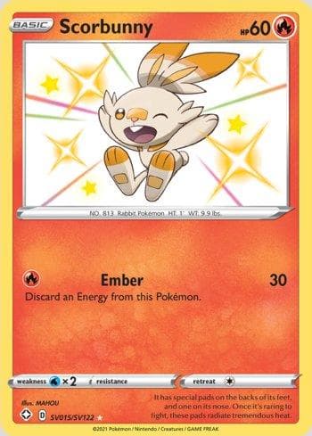 Scorbunny SV015 — Destinos Brilhantes (Shiny)