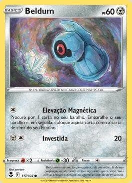 Carta Beldum 117/195 do set Tempestade Prateada — Pokémon TCG | Bynx