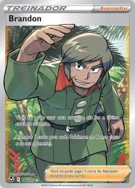 Carta Brandon 188/195 do set Tempestade Prateada — Pokémon TCG | Bynx