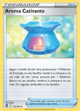 Carta Capturing Aroma 153/195 do set Tempestade Prateada — Pokémon TCG | Bynx