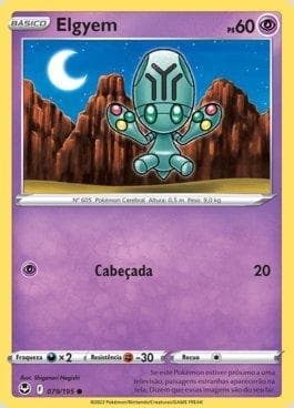 Carta Elgyem 079/195 do set Tempestade Prateada — Pokémon TCG | Bynx