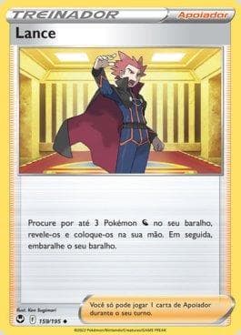 Carta Lance 159/195 do set Tempestade Prateada — Pokémon TCG | Bynx