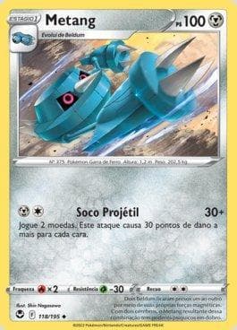 Carta Metang 118/195 do set Tempestade Prateada — Pokémon TCG | Bynx