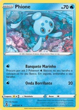 Carta Phione 045/195 do set Tempestade Prateada — Pokémon TCG | Bynx