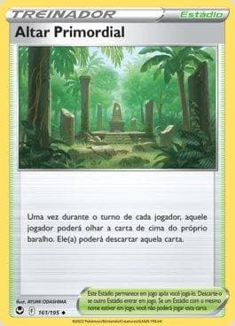 Carta Primordial Altar 161/195 do set Tempestade Prateada — Pokémon TCG | Bynx