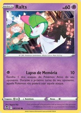 Carta Ralts 067/195 do set Tempestade Prateada — Pokémon TCG | Bynx