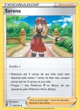 Carta Serena 164/195 do set Tempestade Prateada — Pokémon TCG | Bynx
