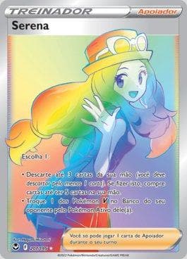 Carta Serena 207/195 do set Tempestade Prateada — Pokémon TCG | Bynx