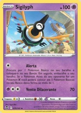 Carta Sigilyph 075/195 do set Tempestade Prateada — Pokémon TCG | Bynx