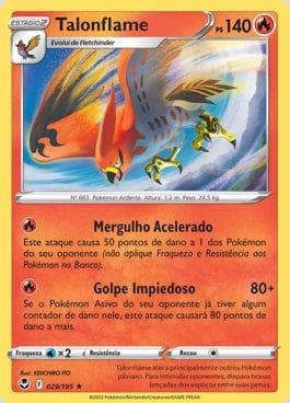 Carta Talonflame 029/195 do set Tempestade Prateada — Pokémon TCG | Bynx