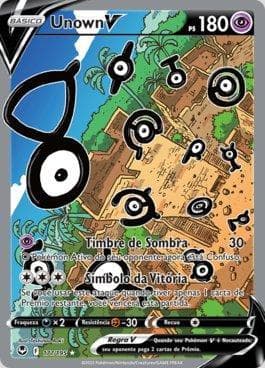 Carta Unown-V 177/195 do set Tempestade Prateada — Pokémon TCG | Bynx