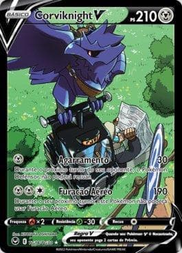 Carta Corviknight-V #TG18 do set Tempestade Prateada - Galeria de Treinadores — Pokémon TCG | Bynx