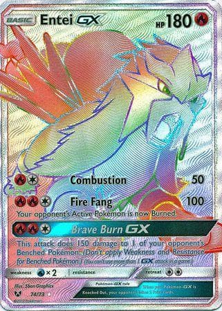 Entei-GX 74/73 — Lendas Luminescentes