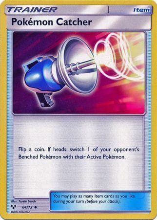 Carta Pokémon Catcher 64/73 do set Lendas Luminescentes — Pokémon TCG | Bynx