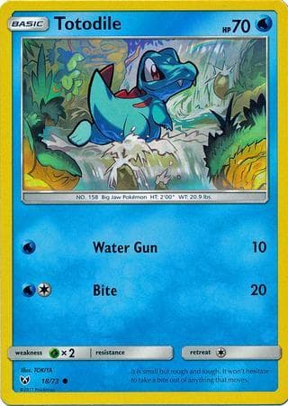 Totodile 18 — Lendas Luminescentes