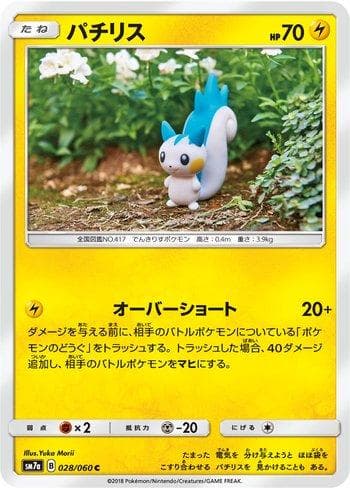 Carta Pachirisu 028/60 do set Thunderclap Spark — Pokémon TCG | Bynx