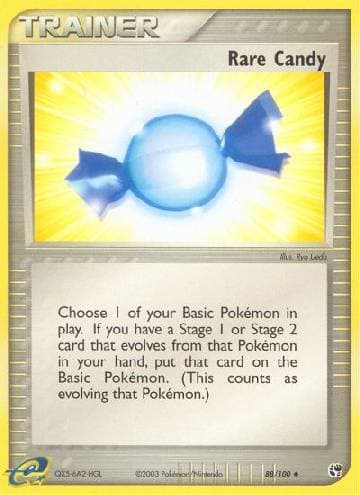 Carta Rare Candy 88/100 do set Sandstorm — Pokémon TCG | Bynx