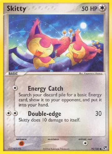 Carta Skitty 79/100 do set Sandstorm — Pokémon TCG | Bynx