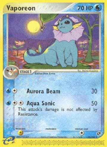 Vaporeon 025/100 — Sandstorm