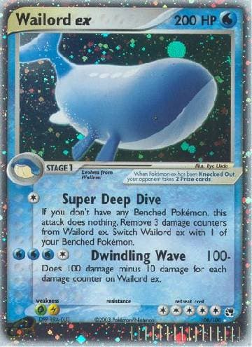 Wailord ex 100 — Sandstorm