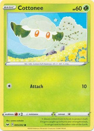 Cottonee 5 — Espada e Escudo