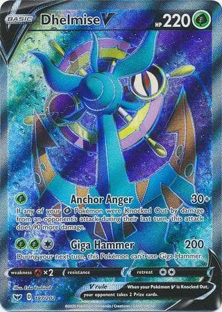 Dhelmise-V 187 — Espada e Escudo