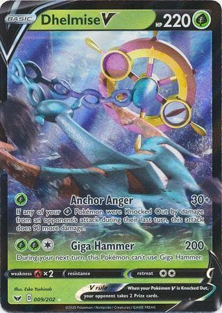 Dhelmise-V 9 — Espada e Escudo